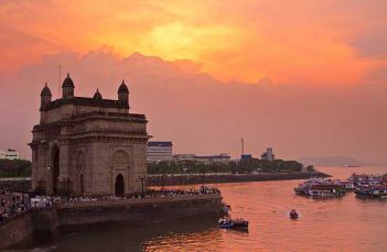 Закат над Мумбаи