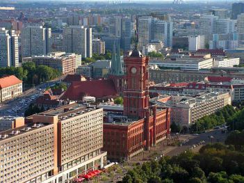 Берлин. Красная Ратуша.